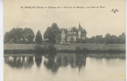 NANCAY - Château De La Varenne De Nançay , Vue Prise Du Parc - Nançay