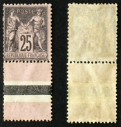 N° 97 - 25c Noir/rose SAGE Neuf NSG TB Cote 40€ - 1876-1898 Sage (Tipo II)