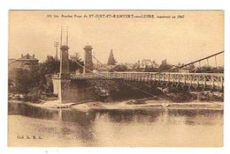 CPA 42 ST JUST ST RAMBERT Ancien Pont Construit En 1847 - Saint Just Saint Rambert