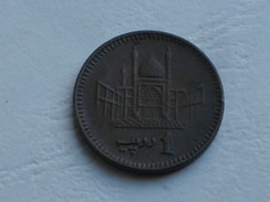 Pakistan 1rupee 2000  KM#62   Bronze   TTB - Pakistán