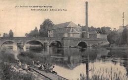 Environs De Condé-sur-Noireau      Pont-d'ouilly      L'usine Et Le Pont           A 3528 - Pont D'Ouilly