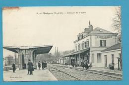 CPA - Chemin De Fer La Gare MONTGERON 91 - Montgeron