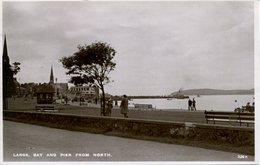 AYRSHIRE - LARGS - BAY AND PIER FROM NORTH RP Ayr72 - Ayrshire