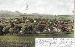 SCHWARZENBURG → Sehr Schöner, Colorierter Lichtdruck Anno 1902 - Schwarzenburg