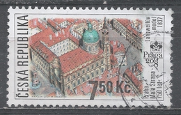 Czech Republic 2007. Scott #3337 (U) Model Of Mala Strana Area Of Prague, By Antonin Langweil ** Complete Issue - Used Stamps