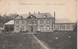 76 - FONTAINE LE DUN  - La Mairie - Fontaine Le Dun
