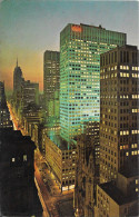 NEW YORK CITY - Fifth Avenue Showing The Modernistic 39-story Tishman Building - Autres Monuments, édifices