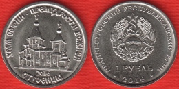 Transnistria 1 Rouble 2016 "Temple Of Sophia In Stroentsy" UNC - Moldavië