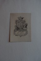 Ex-libris, XIXème - BOURLON DE ROUVRE - Ex-Libris