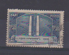 N 317 / 1 Franc 50 Bleu Vimy/  Oblitéré / Côte 10 &euro; - Used Stamps