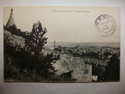 Carte Postale Ermitage Saint Sauveur (78) Vue Panoramique   (Petit Format  Circulée Tampon Limay Prés Mantes) - Limay
