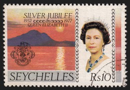 Seychelles 1977 Silver Jubilee - Scott 380, 381, 382, 383, 394, 385, 387  - Used - Seychellen (1976-...)