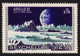 Seychelles 1968 Scott 252-256 Apollo Xl Set Mint - Lightly Hinged - Seychelles (...-1976)