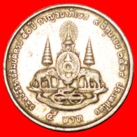 § REIGN-50: THAILAND ★ 5 BAHT JUNE 9 2539 (1996)! LOW START★ NO RESERVE! - Thaïlande