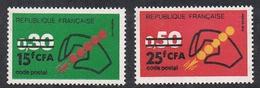 REUNION N°410 ET 411 N** - Unused Stamps