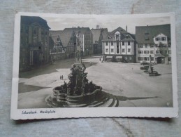 D144171  Schwabach, Marktplatz  FOTO-AK - Schwabach