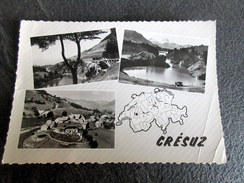 CPSM Multivues - Crésuz (Gruyère) - 1967 - Crésuz