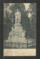 173e * GRUSS AUS BERLIN * IM TIERGARTEN * GOETHE DENKMAL * 1903  **!! - Tiergarten