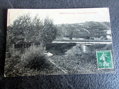 CPA - FRENEUSE (78) - Pont Du Petit Bras De Seine - 1913 - Freneuse