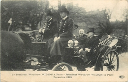 LE PRESIDENT WOODROW WILSON à PARIS - DECEMBRE 1918. - Présidents