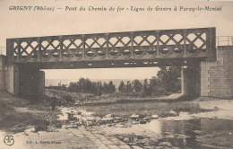 69 // GRIGNY  Pont Du Chemin De Fer, Ligne De Givors A Paray Le Monial - Grigny