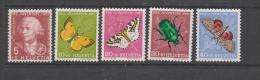 Yvert 597 / 601 ** Neuf Sans Charnière - Unused Stamps