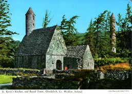 IRLANDE. Carte Postale Ayant Circulé. Kevin's Church Glendaloch. - Wicklow