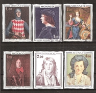 MONACO  Peinture, 1967 - 1976, 6 Timbres Neufs ** / MNH / Obl ,Yvert N° 734 / 735,798, 845,1065 / 1066 ,TB Cote 12 Euros - Collezioni & Lotti