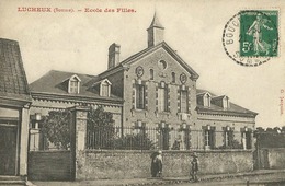 Lucheux  (80.Somme)  Ecole Des Filles - Lucheux