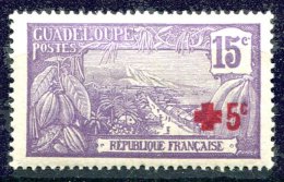 Guadeloupe * N°  76 - Croix Rouge - Neufs
