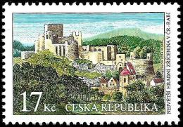 Czech Republic - 2015 - Beauties Of Our Country - Largest Castle Ruin Rabi - Mint Stamp - Unused Stamps