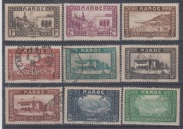 MAROC - 128/149* Et Obli Cote +37 Euros Depart à 10% - Unused Stamps