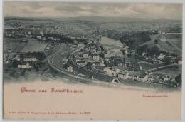 Gruss Aus Schaffhausen - Gesammtansicht - Photo: H. Guggenheim No. 3157 - Andere & Zonder Classificatie