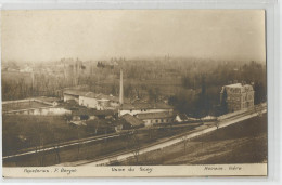 Isère - 38 - Moirans Usine Du Scey Cheminée Papeteries Bergon  Carte Photo - Moirans