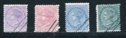 NEW ZEALAND 1878 QV STAMPS FROM POSTMASTER GENERAL PRESENTATION SET - Used Stamps