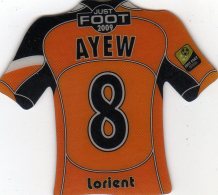 Magnet Magnets Maillot De Football Pitch Lorient Ayew 2009 - Sports