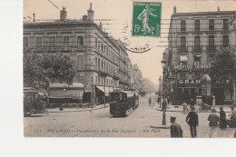 N°33125 -cpa Toulouse -perspective De La Rue Bayard -tramway- - Strassenbahnen