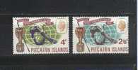 PITCAIRN ISLANDS  N° 59/60 * *  ( Cote 23 E) Cup 1966 Football  Soccer  Fussball - 1966 – Angleterre