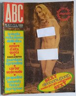 ABC  SETTIMANALE DI ATTUALITA' - N. 3  DEL  20 NOVEMBRE 1980 ( CARTEL 31) - First Editions