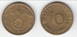 **** ALLEMAGNE - GERMANY - 10 REICHSPFENNIG 1939 D - 3ème REICH - THIRD REICH **** EN ACHAT IMMEDIAT - 10 Reichspfennig