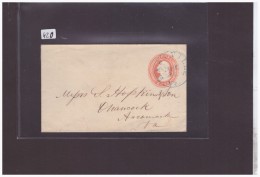 USA - GANZSACHE - ENTIER POSTAL - ENVELOPPE - ...-1900