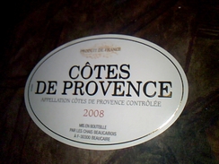 Collection Etiquette Neuve  Vin Cotes De Provence Aoc 2006 - Languedoc-Roussillon