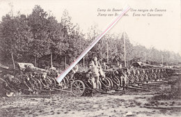 Camp De BEVERLOO - Une Rangée De Canons - Kamp Van BEVERLOO - Eene Rei Canonnen - Beringen