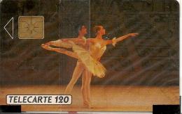 CARTE-PUBLIC-MONACO-120U-MF 09-GEM A-NSB-BALLETS De MONTE CARLO-BE - Monaco