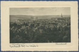 Naumburg An Der Saale Gesamtansicht, Gelaufen 1930 (AK1059) - Naumburg (Saale)