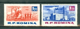 Romania 1963   Yv. PA 171/172** Cat. Yv. € 3,40 - Unused Stamps