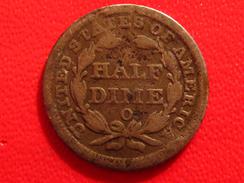 Etats-Unis - Half Dime 1851 O 3084 - Medios  Dimes