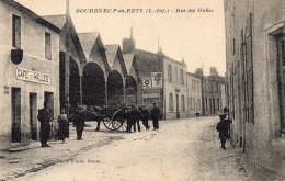 S 3   -    494     -   BOURGNEUF - En - RETZ    -     ( 44 )    -       Rue  Des  Halles    - - Bourgneuf-en-Retz