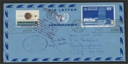 UNITED NATION AIRLETTER REDIRECTED AND RETURNED FISA CONGRESS - Airmail