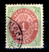 Antille-Danesi-F005 - 1873-79: Yvert & Tellier N. 5 - Privo Di Difetti Occulti - - Dänische Antillen (Westindien)